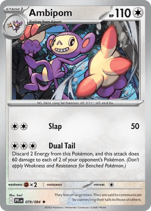 079/094 Ambipom - Phantasmal Flames by Poké Zen DXB on MYNTED
