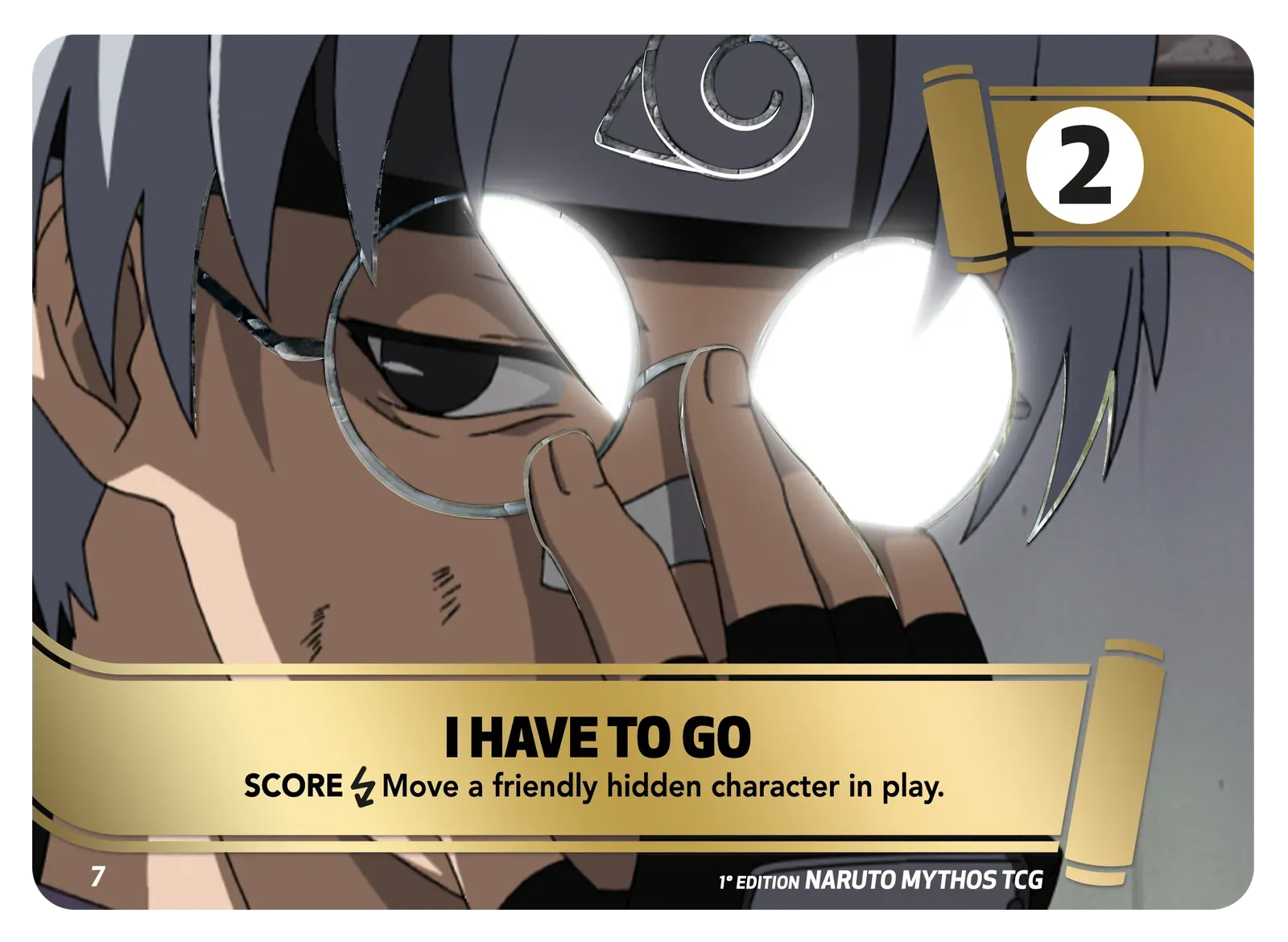 Mythos Naruto Konoha Shido 1st Edition : I Have to Go MSS-07