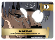 Mythos Naruto Konoha Shido 1st Edition : I Have to Go MSS-07