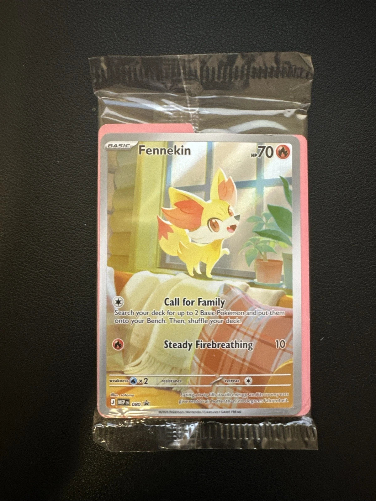 Fennekin - 080 -  (Sealed) ME: Mega Evolution Promo (MEP)
