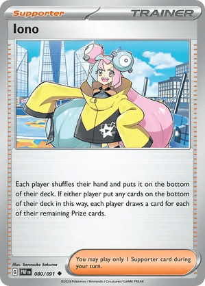 080/091 Iono - Paldean Fates by Poké Zen DXB on MYNTED