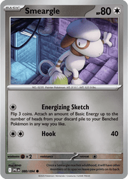 080/094 Smeargle - Reverse Holo - Phantasmal Flames by Poké Zen DXB on MYNTED