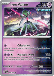 080/162 Iron Valiant - Temporal Forces by Poké Zen DXB on MYNTED