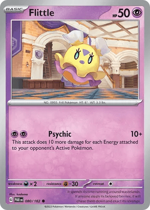 080/182 Flittle - Reverse Holo - Paradox Rift by Poké Zen DXB on MYNTED