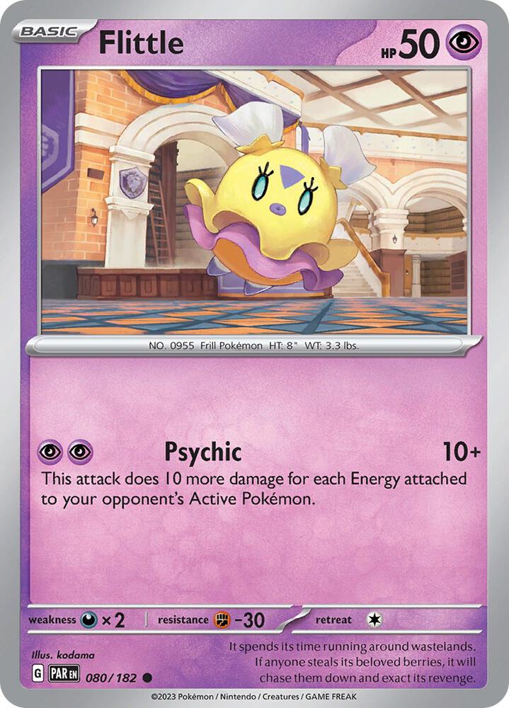 080/182 Flittle Reverse Holo · Paradox Rift (PAR) by PokeMarsi on MYNTED