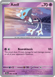 080/191 Azelf - Surging Sparks by Poké Zen DXB on MYNTED
