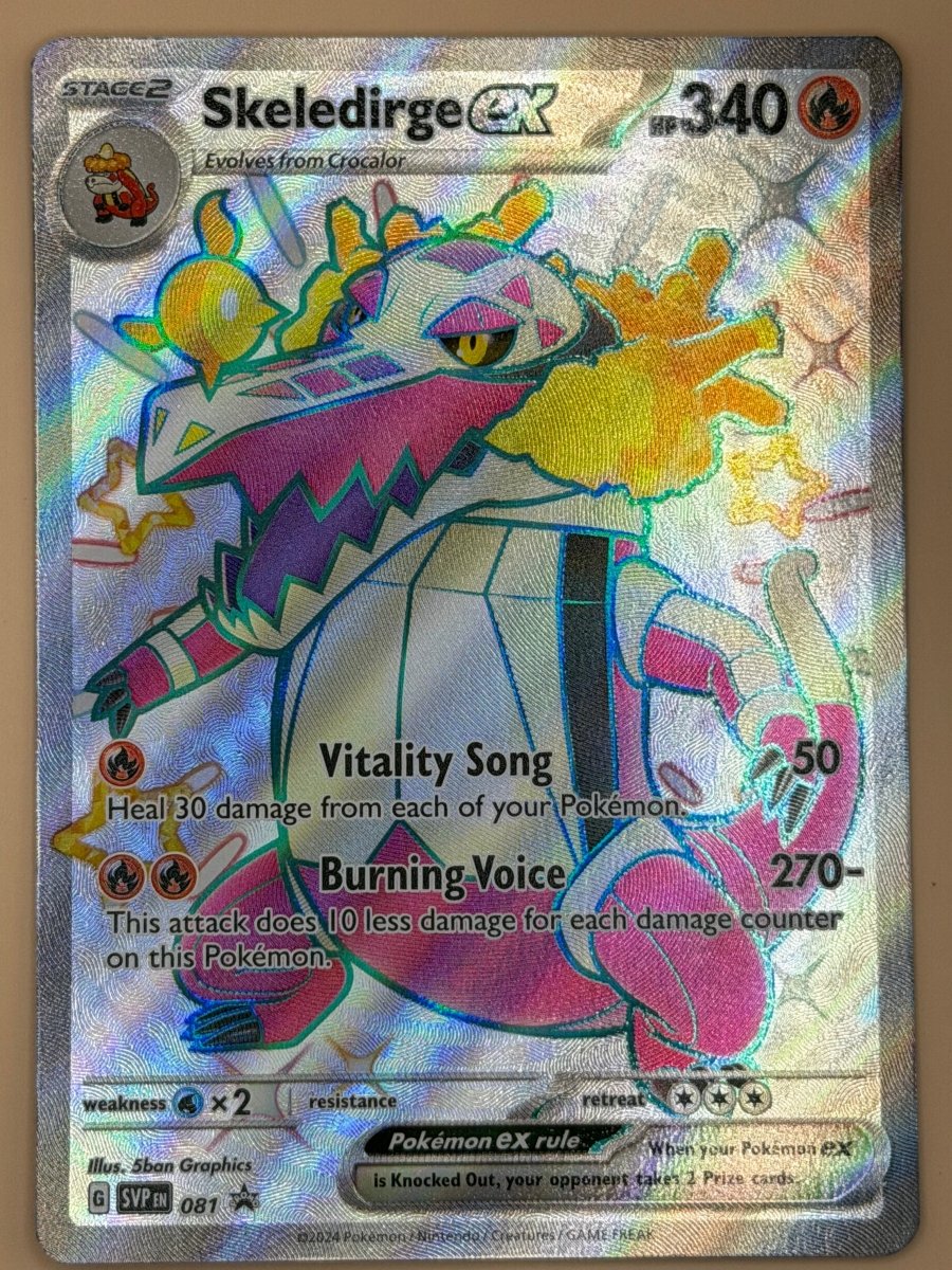 081 - Skeledirge ex Scarlet & Violet Promo by Poké Zen DXB on MYNTED