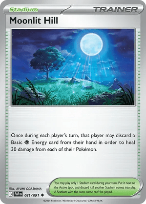 081/091 Moonlit Hill - Paldean Fates by Poké Zen DXB on MYNTED