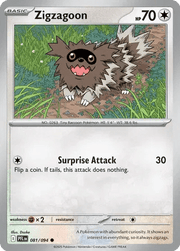 081/094 Zigzagoon - Phantasmal Flames by Poké Zen DXB on MYNTED
