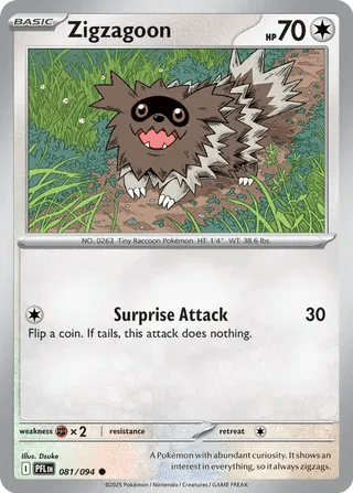 081/094 Zigzagoon - Phantasmal Flames by Poké Zen DXB on MYNTED