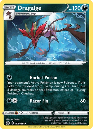 082/159 Dragalge - Crown Zenith by Poké Zen DXB on MYNTED
