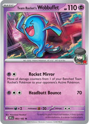 082/182 · Team Rocket's Wobbuffet · Holo (DRI) by PokeMarsi on MYNTED
