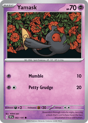 082/191 Yamask - Reverse Holo - Surging Sparks by Poké Zen DXB on MYNTED