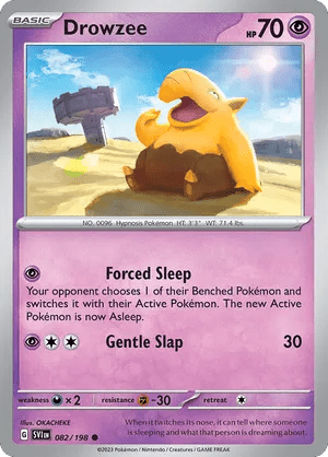 082/198 Drowzee - Scarlet & Violet by Poké Zen DXB on MYNTED