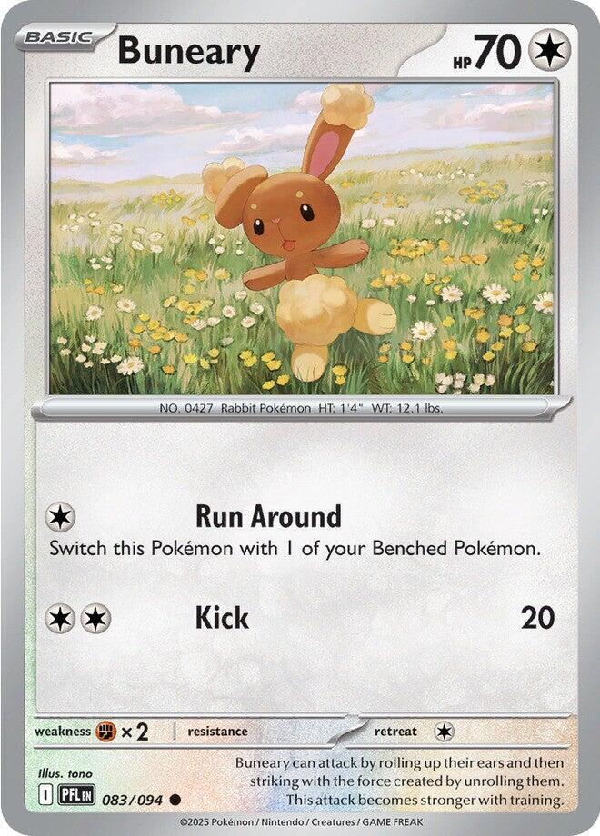 083/094 Buneary Normal · Phantasmal Flames (PFL) by PokeMarsi on MYNTED
