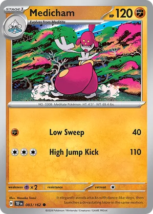 083/162 Medicham - Temporal Forces by Poké Zen DXB on MYNTED