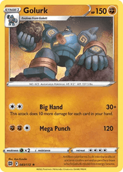 083/172 Golurk - Reverse Holo - Brilliant Stars by Poké Zen DXB on MYNTED