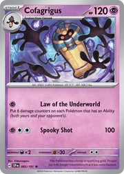 083/191 Cofagrigus - Reverse Holo - Surging Sparks by Poké Zen DXB on MYNTED