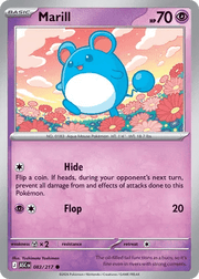 083/217 Marill - Ascended Heroes by Poké Zen DXB on MYNTED