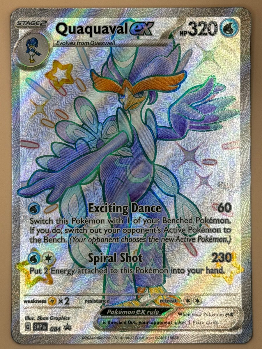 084 - Quaquaval ex Scarlet & Violet Promo by Poké Zen DXB on MYNTED