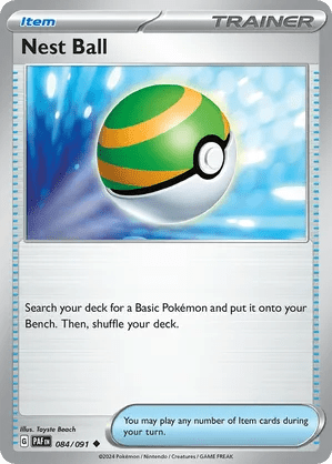 084/091 Nest Ball - Paldean Fates by Poké Zen DXB on MYNTED