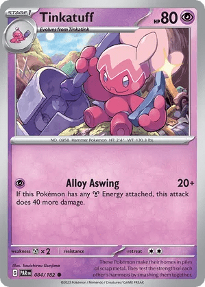 084/182 Tinkatuff - Paradox Rift by Poké Zen DXB on MYNTED