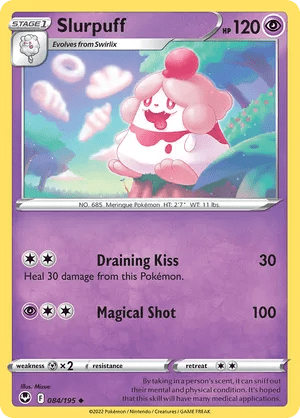 084/195 Slurpuff - Reverse Holo - Silver Tempest by Poké Zen DXB on MYNTED