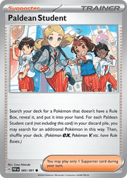 085/091 Paldean Student - Reverse Holo - Paldean Fates by Poké Zen DXB on MYNTED
