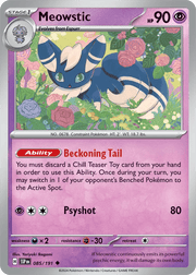 085/191 Meowstic - Surging Sparks by Poké Zen DXB on MYNTED