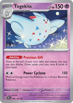 085/197 Togekiss - Obsidian Flames by Poké Zen DXB on MYNTED