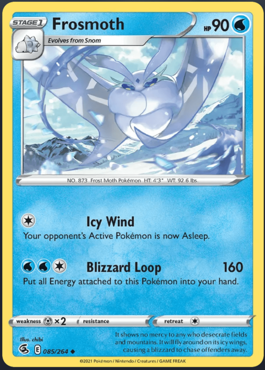 085/264 Frosmoth - Fusion Strike by Poké Zen DXB on MYNTED