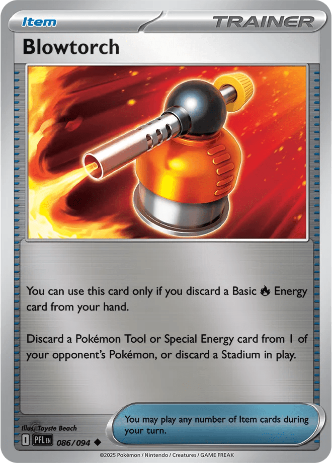 086/094 Blow Torch - Reverse Holo - Phantasmal Flames by Poké Zen DXB on MYNTED