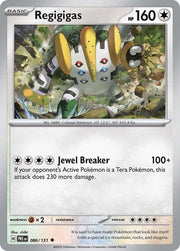 086/131 · Regigigas · Normal (PRE) by Dusk TCG on MYNTED