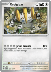 086/131 Regigigas - Reverse Holo - Prismatic Evolutions by Poké Zen DXB on MYNTED