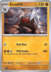 086/162 Excadrill - Temporal Forces by Poké Zen DXB on MYNTED