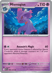 086/217 Mismagius - Ascended Heroes by Poké Zen DXB on MYNTED