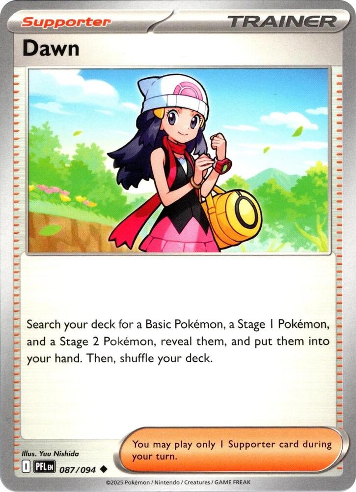 087/094 Dawn Normal · Phantasmal Flames (PFL) by PokeMarsi on MYNTED