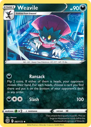 087/172 Weavile - Brilliant Stars by Poké Zen DXB on MYNTED