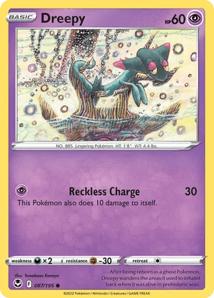 087/195 Dreepy - Silver Tempest by Poké Zen DXB on MYNTED