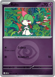 087/217 Ralts - Energy Pattern Reverse Holo - Ascended Heroes by Poké Zen DXB on MYNTED
