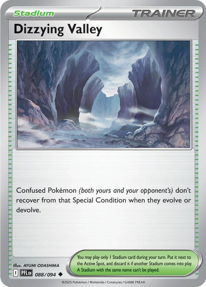 088/094 Dizzying Valley Normal · Phantasmal Flames (PFL) by PokeMarsi on MYNTED
