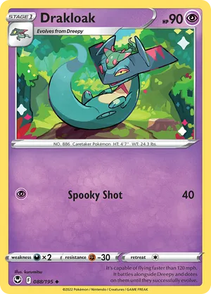 088/195 Drakloak - Silver Tempest by Poké Zen DXB on MYNTED