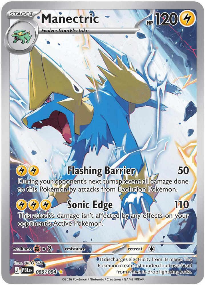 Manectric - 089/084 - ME05: Pitch Black (PBL)