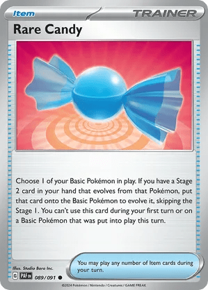089/091 Rare Candy - Paldean Fates by Poké Zen DXB on MYNTED