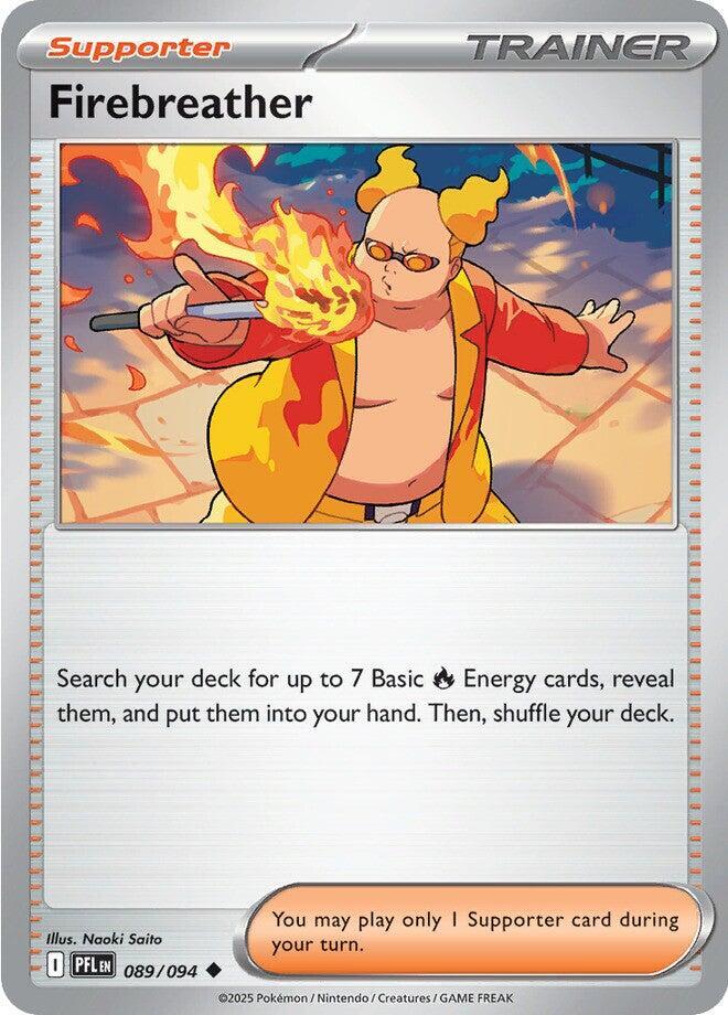 089/094 Firebreather Normal · Phantasmal Flames (PFL) by PokeMarsi on MYNTED