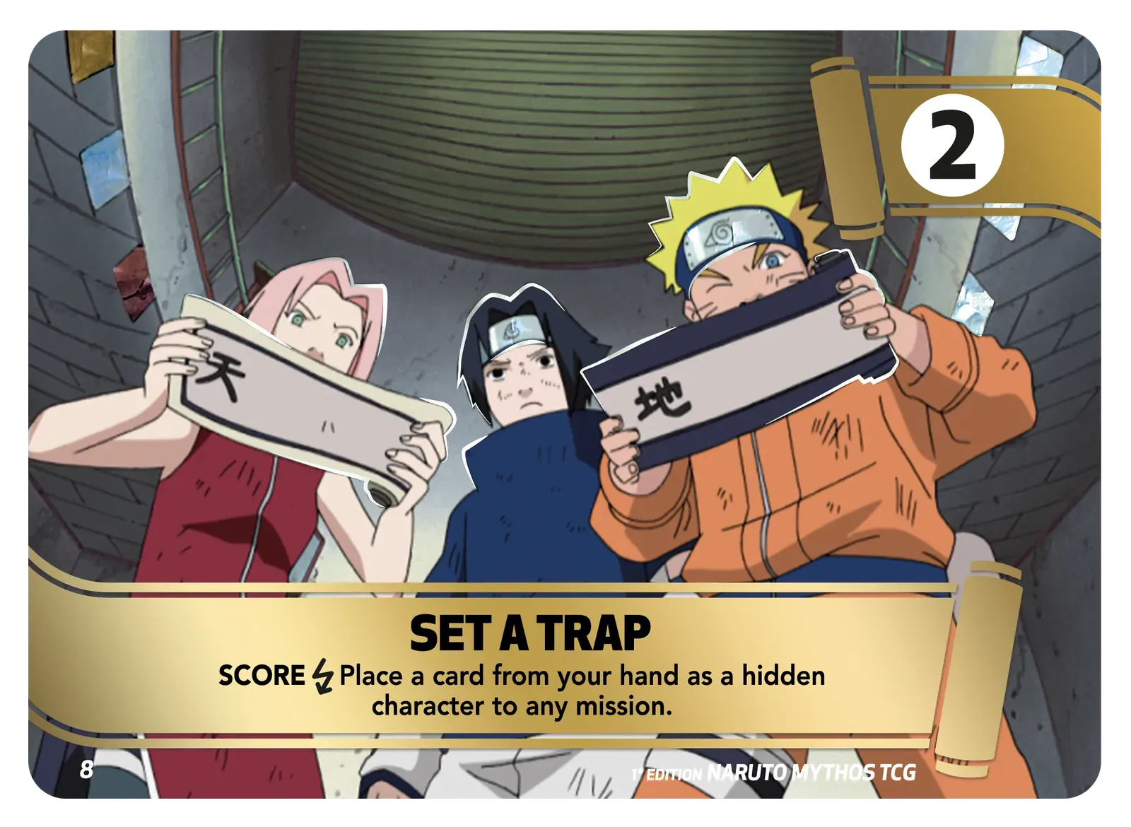 Mythos Naruto Konoha Shido 1st Edition : Set a Trap MSS-08
