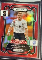 2026 Panini Prizm Monopoly FIFA World Cup Wayne Rooney #27 Red