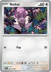 090/131 Noibat - Reverse Holo - Prismatic Evolutions by Poké Zen DXB on MYNTED