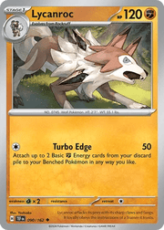 090/162 Lycanroc - Temporal Forces by Poké Zen DXB on MYNTED