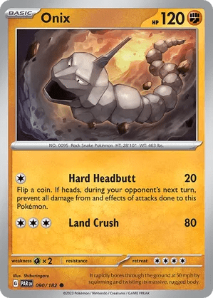 090/182 Onix - Paradox Rift by Poké Zen DXB on MYNTED